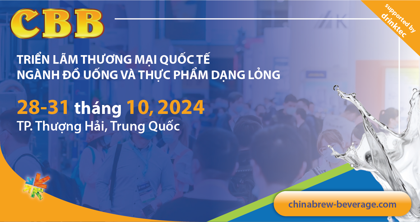 CHINA BREW CHINA BEVERAGE 2024 (CBB 2024) | Trung tâm Triển lãm Quốc tế Mới Thượng Hải